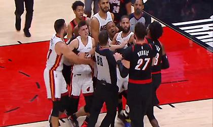 Πρόστιμο σε Νούρκιτς, Χίρο για τον τσακωμό τους