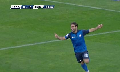 Ο Μανθάτης αιφνιδίασε τον Παναθηναϊκό Β' σκοράροντας μετά από δύο λεπτά στο ντεμπούτο του!