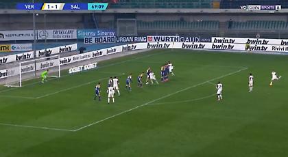 Σκόραρε μέσα στη Βερόνα με φαουλάρα ο Κάστανος!