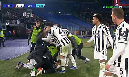 Special ανατροπή της Γιουβέντους κόντρα στη Ρόμα με 3 γκολ σε 8 λεπτά!