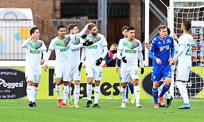 «Πεντάστερη» Σασουόλο καταβρόχθισε την Έμπολι
