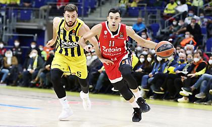 Προσπέρασε Γιουλ και ανέβηκε 6ος σε ασίστ στην Ευρωλίγκα ο Σλούκας!