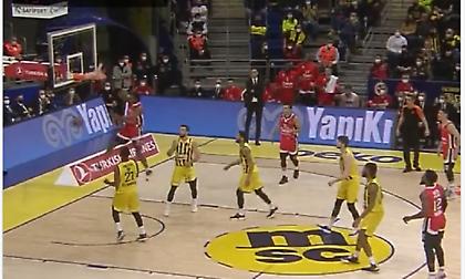 Ο ΜακΚίσικ κάρφωσε με μανία στο καλάθι της Φενέρ!