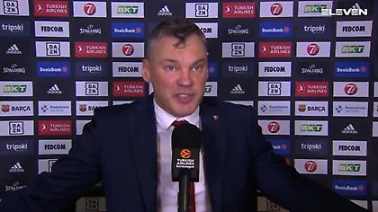 Ξέσπασε ο Σάρας με ερώτηση δημοσιογράφου αμέσως μετά την ήττα από την Αρμάνι!