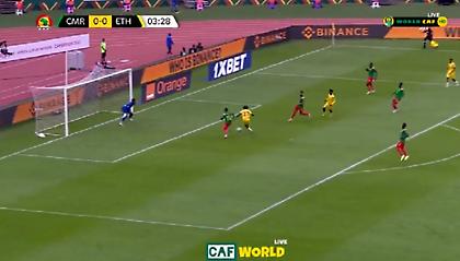 Πήγαν… βόλτα οι άμυνες στο Κόπα Άφρικα: 1-1 στο 8' το Καμερούν-Αιθιοπία