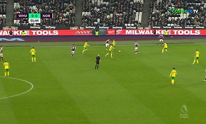 Τα highlights από το Γουέστ Χαμ-Νόριτς