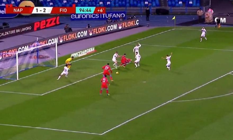 Νάπολι-Φιορεντίνα: 2-2 με Πετάνια στο 95'