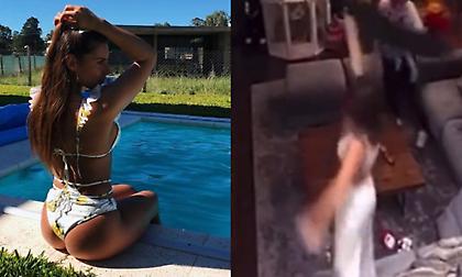 Πανηγύρισε έξαλλα το γκολ του Βαλβέρδε βγάζοντας την μπλούζα της η σύντροφός του!