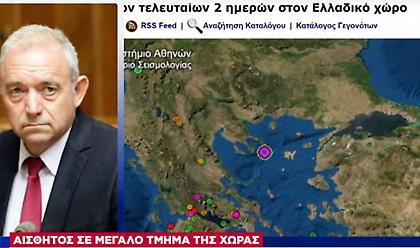Λέκκας σε ΣΚΑΪ: Το επίκεντρο του σεισμού ήταν πάνω στο ρήγμα της Ανατολίας
