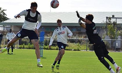 Προπόνηση σε δύο γκρουπ στον Παναθηναϊκό