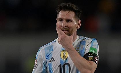 Χωρίς Μέσι η αποστολή της Αργεντινής για τα παιχνίδια με Χιλή και Κολομβία