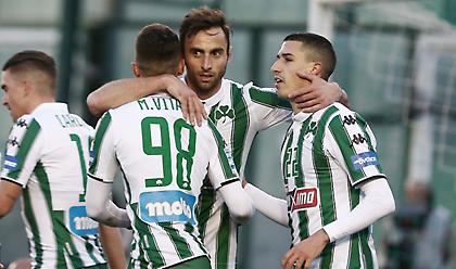 Ξεχειλώνει το σκορ από το ημίχρονο ο Παναθηναϊκός, 4-0 με Αϊτόρ-Καρλίτος