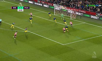 Τα highlights της τριάρας της Γιουνάιτεντ στην Μπρέντφορντ