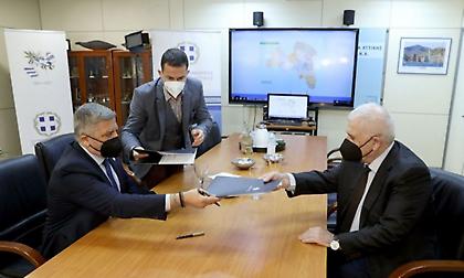 ΑΕΚ: Υπεγράφη από τον Πατούλη η τελική σύμβαση ηλεκτρομηχανολογικού εξοπλισμού για την «Αγια-Σοφιά»