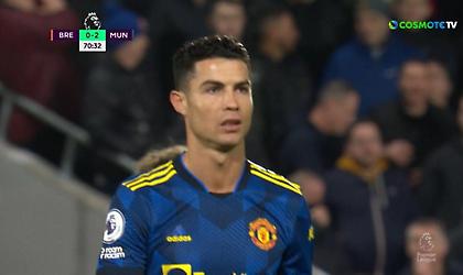 Εκνευρίστηκε κατά την αλλαγή του ο Ρονάλντο