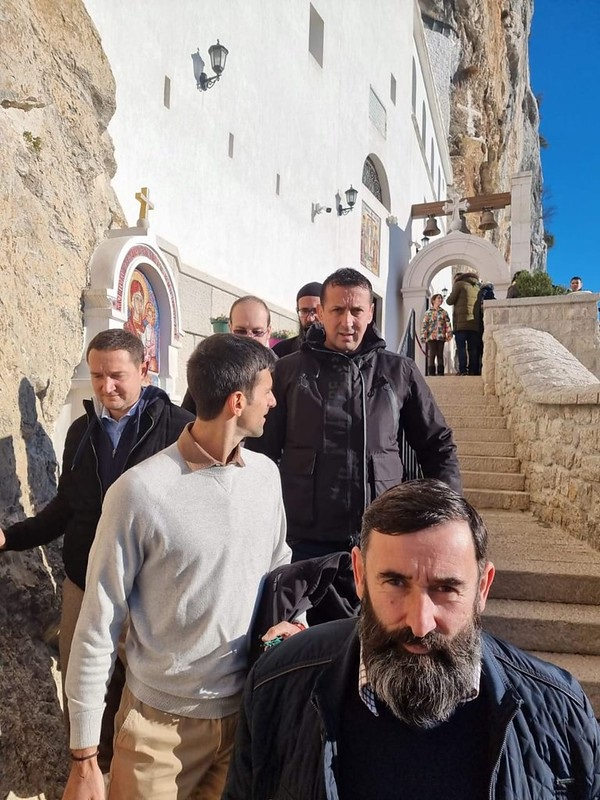 Τζόκοβιτς: Σε μοναστήρι στο Μαυροβούνιο