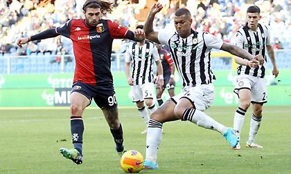 Χαμένη ευκαιρία για Τζένοα, την κράτησε στα χαμηλά η Ουντινέζε