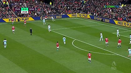 Τα highlights από το Μάντσεστερ Γιουνάιτεντ-Γουέστ Χαμ