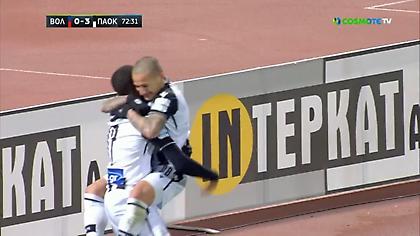 Ξεχειλώνει το σκορ ο ΠΑΟΚ, 4-0 με τον Άκπομ