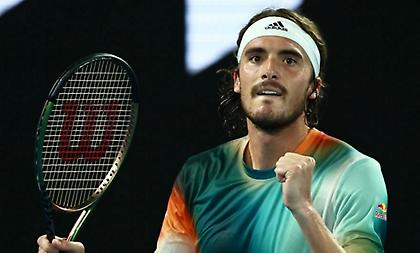 Ο Τσιτσιπάς στο δρόμο για τον τελικό του Australian Open