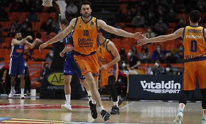 Επιβλητική Βαλένθια κόντρα στην Μπουντούτσνοστ, ήττα στη Γερμανία για τη Βίρτους