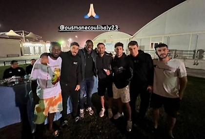 Πήρε εξιτήριο ο Κουλιμπαλί και επισκέφτηκε την προπόνηση της Αλ Γουάκρα