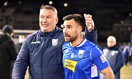 Γρηγορίου: «Θέλαμε να πάει στη διαδικασία των πέναλτι γιατί είχαμε τον Σαράνοφ»