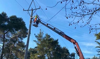 Οι περιοχές που παραμένουν χωρίς ρεύμα - Πότε θα αποκατασταθούν οι βλάβες