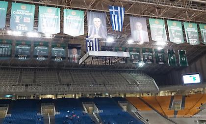 Κατέβηκε ο «κύβος» από το ΟΑΚΑ για λόγους ασφαλείας