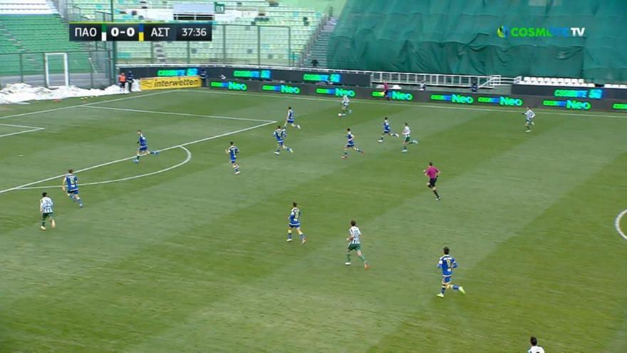 Πολύ κοντά στο γκολ ο Παναθηναϊκός με τον Αϊτόρ