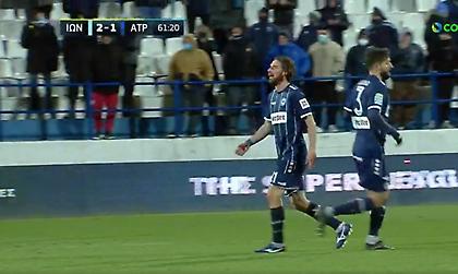 Μείωσε με τον Σάλομον και ξαναμπήκε στο ματς ο Ατρόμητος