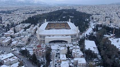AEK: Άρχισε η φιλοτέχνηση του τεράστιου ατσάλινου αετού για την «Αγια-Σοφιά» (pics)
