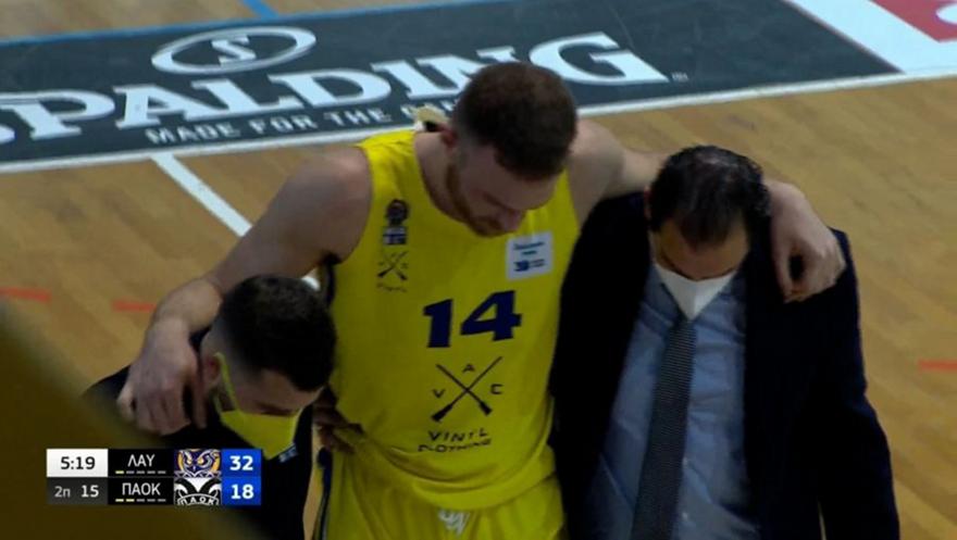 Τραυματίστηκε σοβαρά ο Κακλαμανάκης