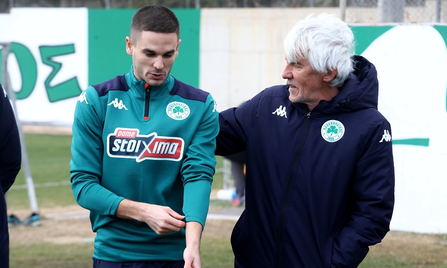 Παναθηναϊκός: Tα κλικ από την «πρώτη» του Γκατσίνοβιτς