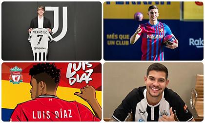 «Αυτές είναι οι ακριβότερες μεταγραφές του Ιανουαρίου»