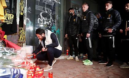 Στο σημείο της δολοφονίας του Άλκη πήγαν Καρυπίδης, Μάντζιος και παίκτες του Άρη