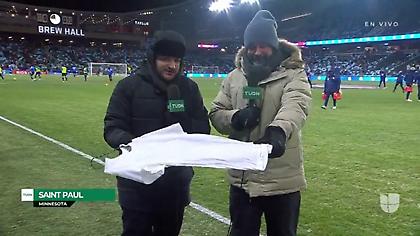 Το ΗΠΑ-Ονδούρα έγινε στους -20 βαθμούς: Φανέλα κοκκάλωσε από το κρύο