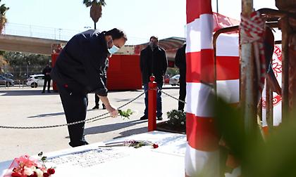 Θύρα 7: Τίμησε τη μνήμη των θυμάτων ο Μαρινάκης