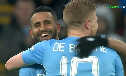 «Καθάρισε» την πρόκριση για τη Σίτι με δύο γκολ ο Μαχρέζ