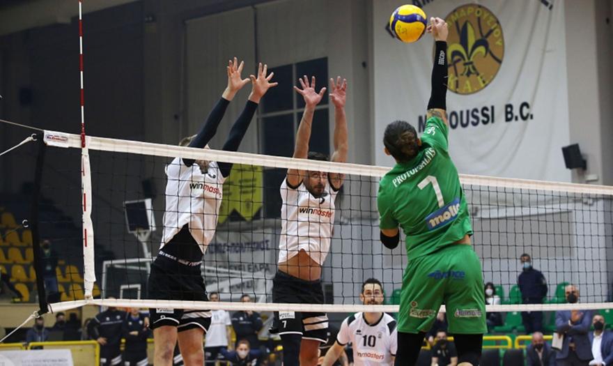 Παναθηναϊκός-ΠΑΟΚ 1-2 (4ο σετ)