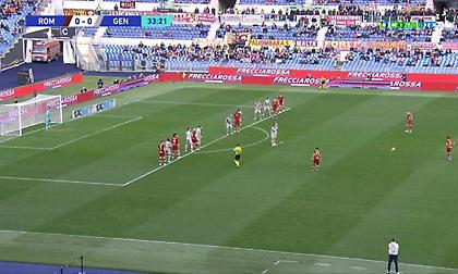 Οι καλύτερες στιγμές από τη «λευκή» μάχη της Ρόμα με τη Τζένοα