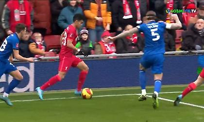 Τρομερή ασίστ του Λουίς Ντίας για το 2-0 της Λίβερπουλ με τον Μιναμίνο!