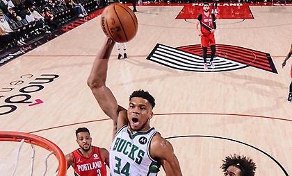 Τα highlights του Γιάννη Αντετοκούνμπο στο Πόρτλαντ