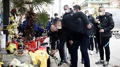 Η Εθνική ομάδα παίδων τίμησε τη μνήμη του Άλκη