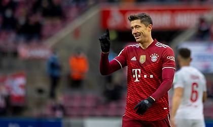 Παραμένει πρώτος σκόρερ στην Ευρώπη ο Λεβαντόφσκι