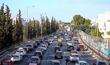 Aυξημένη κίνηση στον Κηφισό-Πού αλλού παρατηρούνται προβλήματα