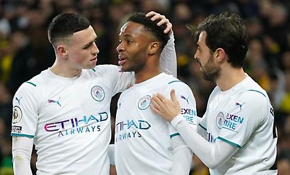 Περίπατος με «τεσσάρα» και… τριπλό Στέρλινγκ στο Νόριτς για τη Μάντσεστερ Σίτι