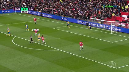 Τα highlights από την ισοπαλία της Γιουνάιτεντ με την Σαουθάμπτον