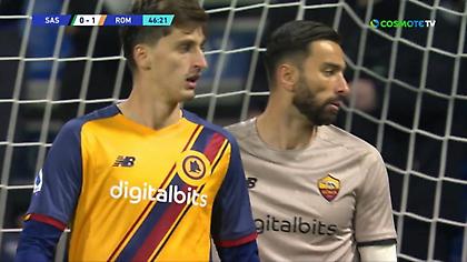 Σασουόλο-Ρόμα: Επική γκάφα Πατρίσιο στο γύρισμα του Τραορέ και… 1-1!