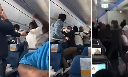 Χαμός σε πτήση Γαλλίας-Γουιάνα: Απίστευτο καβγάς με μία τραυματία αεροσυνοδό και πέντε συλλήψεις!